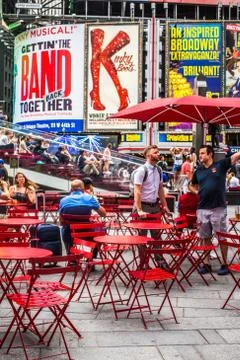 Times square Stock Photos