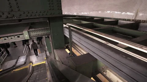 Times Square Subway Stock Footage 61474667