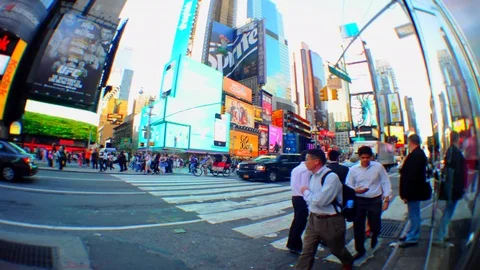 TIMES SQUARE TIME Stock Footage 82247586