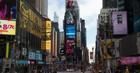 Times Square Time-Lapse Stock Footage 41716094