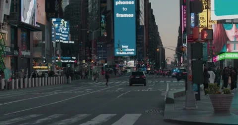 Times Square Timelapse, Evening (4K) Vidéo 153096606