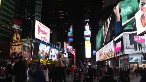 Timesquare Stock Footage 73737911