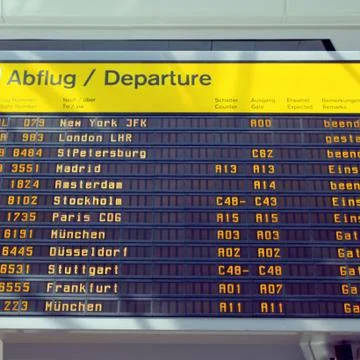 Timetable Stock Photos