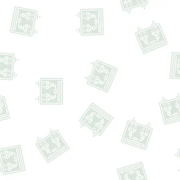 Timetable soccer glyph seamless pattern Stock Illustration