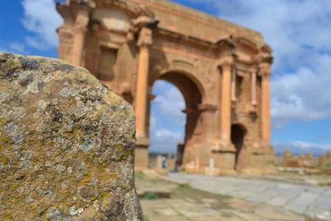 Timgad Foto stock