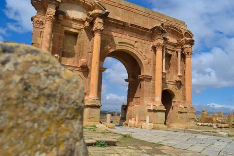 Timgad Foto stock