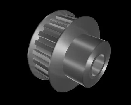 Timing belt pully Stock Illustration