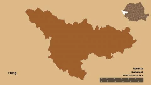 Timis, county of Romania, zoomed. Pattern Stock Illustration