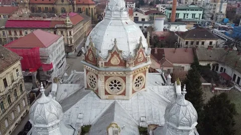 Timisoara fabric synagogue Stock Footage 147858602