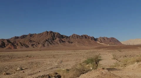 Timna valley mountains 4K Stockbeeldmateriaal 49792796