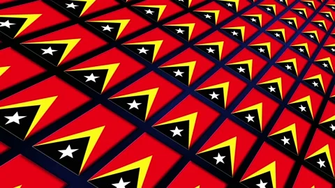 Timor Leste Flag Animated Background 3d ... | Stock Video | Pond5