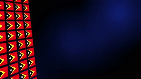Timor Leste Flag Animated Background 3d ... | Stock Video | Pond5