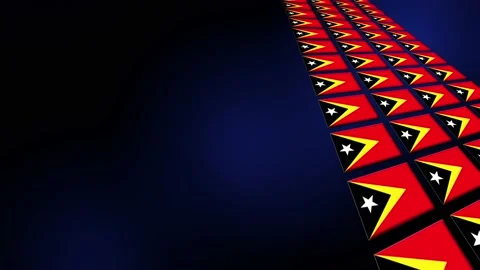 Timor Leste Flag Animated Background 3d ... | Stock Video | Pond5