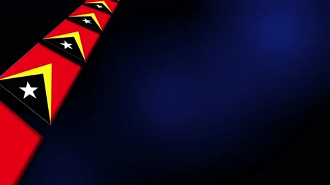 Timor Leste Flag Animated Background 3d ... | Stock Video | Pond5