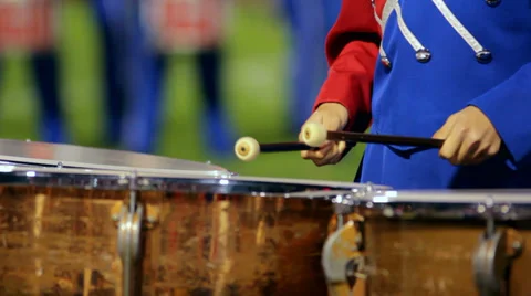 Timpani Closeup Stock Footage 34850310