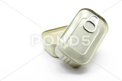 Tin aluminum can Stock Photos