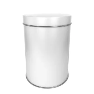 Tin box Illustrazione stock