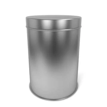 Tin box Stock Illustration