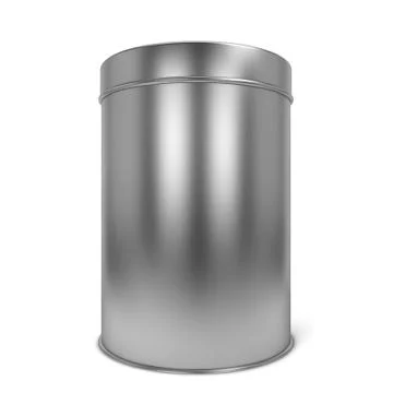 Tin box Stock Illustration