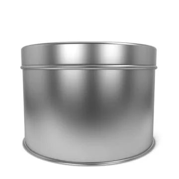 Tin box Stock Illustration