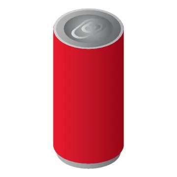 Tin Can With Ring Pull Stock Illustration