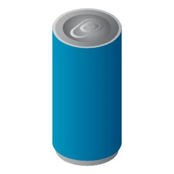 Tin Can With Ring Pull Stock Illustration