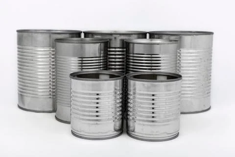 Tin cans Stock Photos