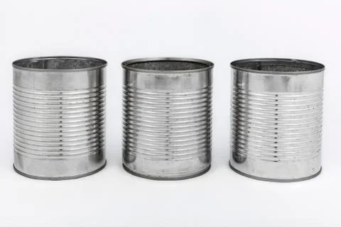 Tin cans Stock Photos