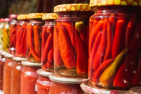 Tin cans Stock Photos