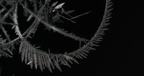 Tin metal element forming process under microscopy 4k timelapse video Stock Footage 116791708