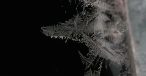 Tin metal element forming process under microscopy 4k timelapse video Stock-Footage 116791746