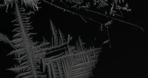 Tin metal element forming process under microscopy 4k timelapse video Stock Footage 116792548