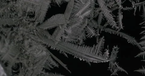 Tin metal element forming process under microscopy 4k timelapse video Stock Footage 116792683