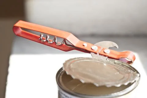 Tin opener Stock Photos