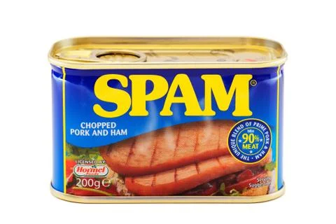 Tin of Spam Stock Photos