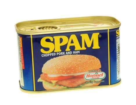Tin of Spam Stock Photos