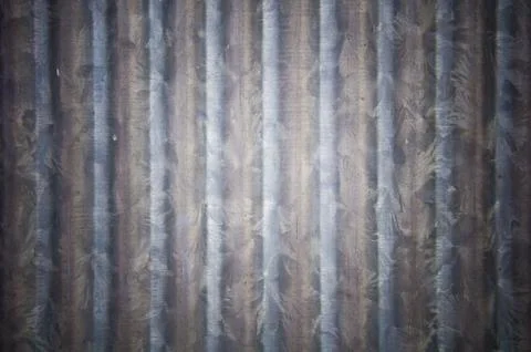 The tin wall as background Stock Photos