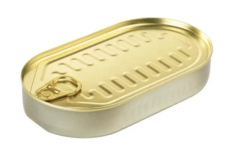 Tincan with key Stock Photos