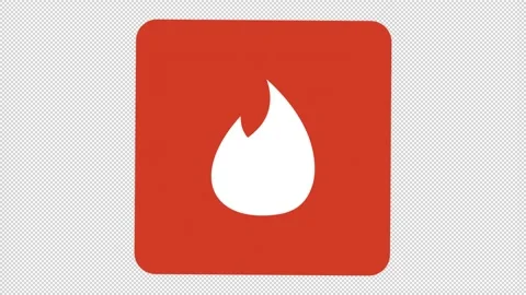 Tinder Icon Video stock 205064166