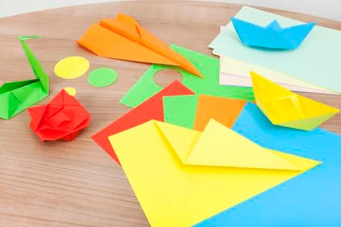 Tinker with paper 写真素材