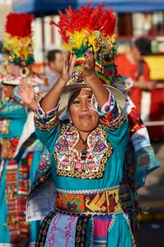 Tinku Dance Group Foto stock