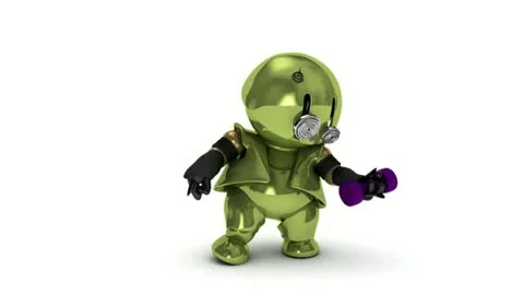 Tinman is working out 動画素材 22017337