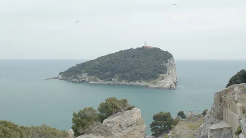 Tino Island HD Video stock 195302453