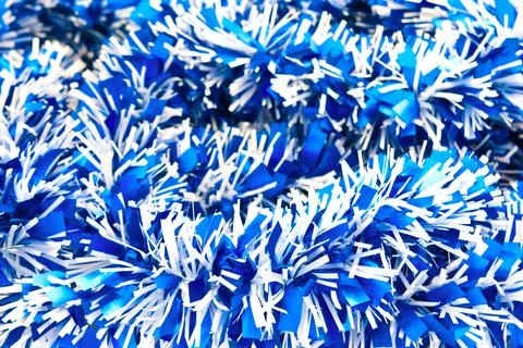 Tinsel background Stock Photos