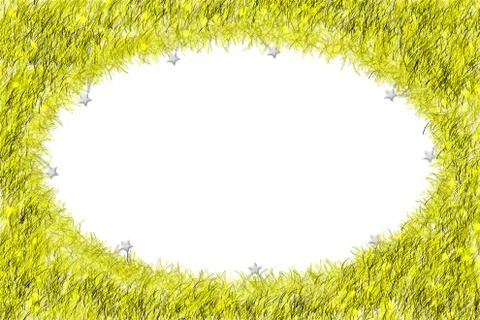 Tinsel frame Stock Illustration
