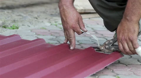 Tinsmith work Video stock 63466791