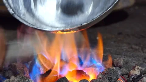 A tinsmith working in the workshop Video stock 243708394