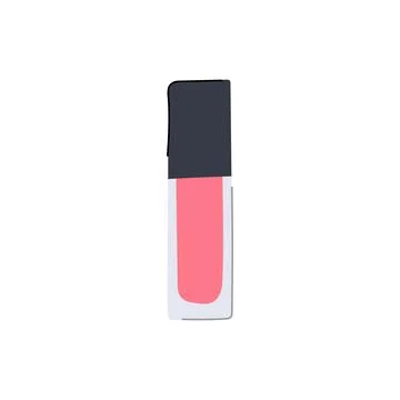 Tinted lip gloss cartoon vector illustration Stock Illustration