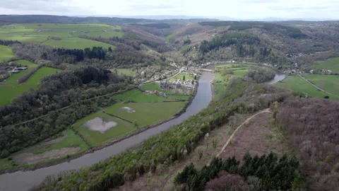 Tintern Abbey, Wales 2 Stock Footage 305054906