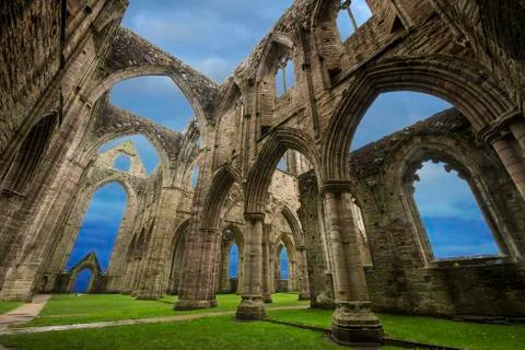 Tintern abbey, wales Stock Photos